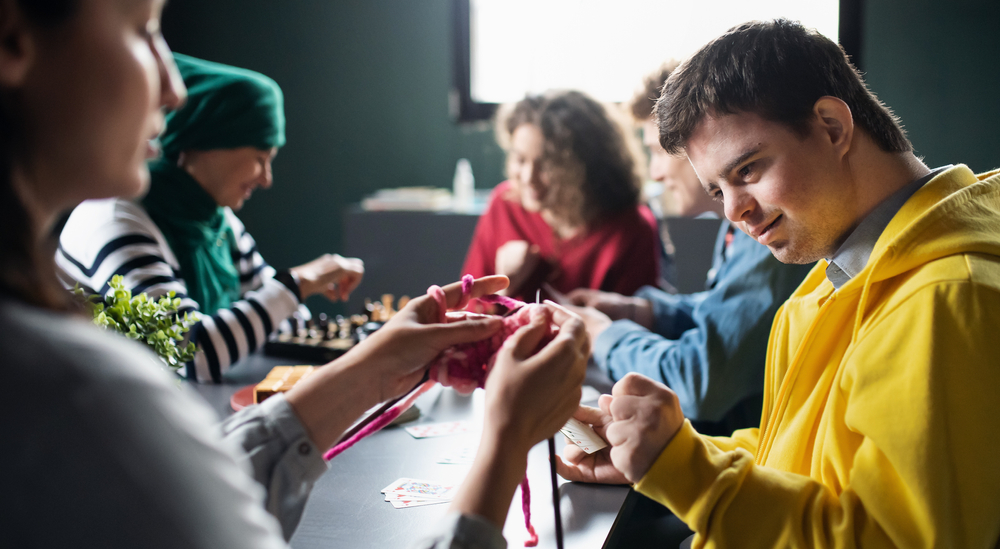 Jongeren handwerk activiteit