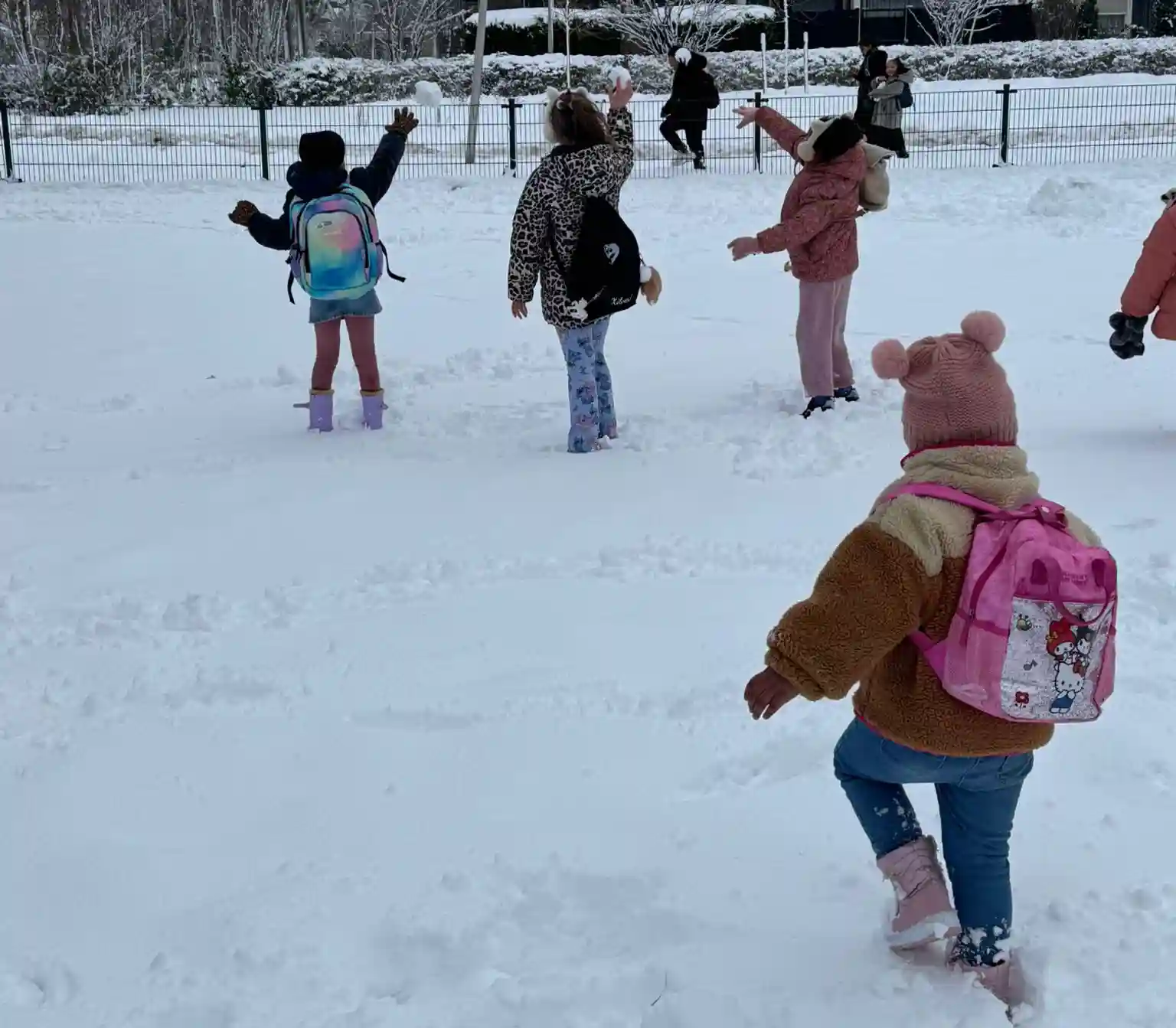 Sneeuwpret met BSO Klimmers en Klauteraars van gro-up
