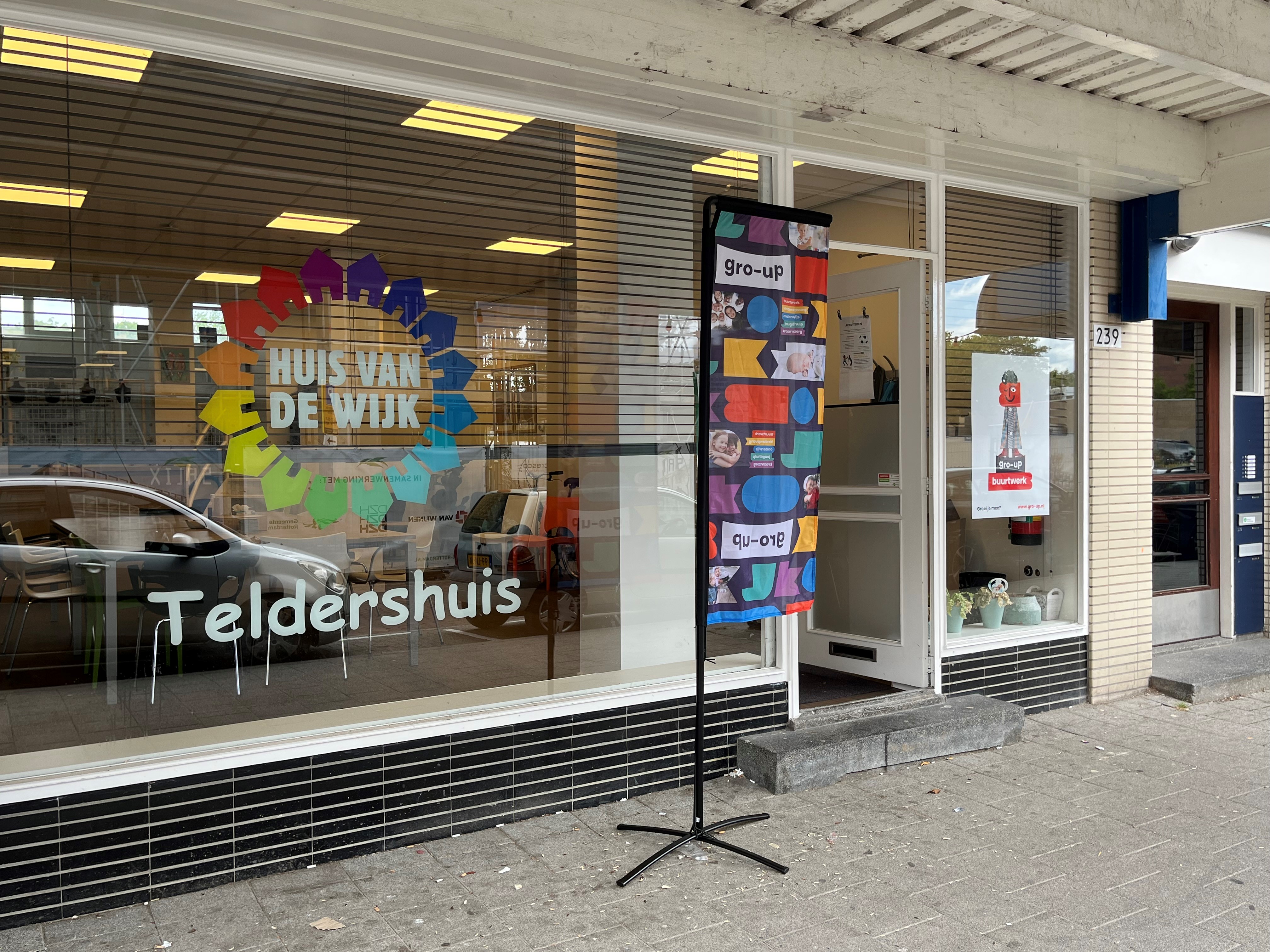 gro-up buurtwerk Huis van de Wijk Teldersweg 239