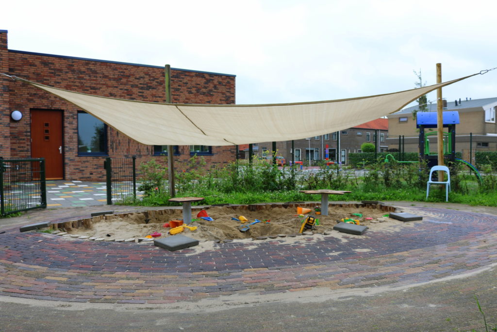 De tuin van BSO Piratenland van gro-up