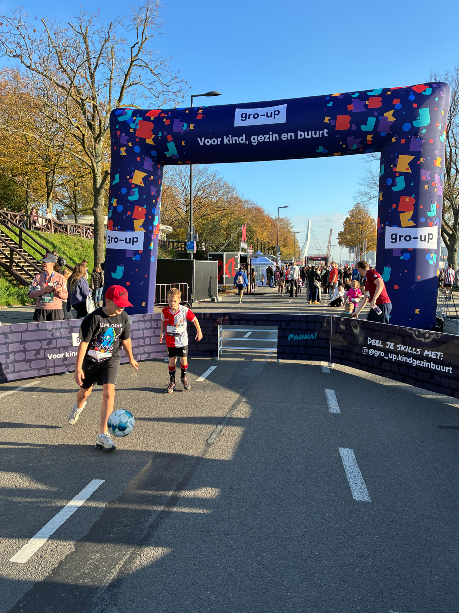 Gro Up Familieloop Maastunnelloop Rotterdam